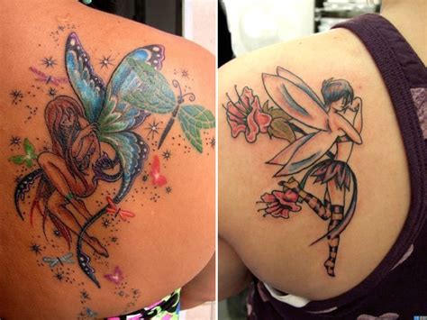 fairy angel tattoos|fairy angel tattoo meaning.